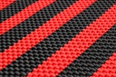 Lót sàn cuộn CIND 3D hạt nhỏ HB001 đen/ đỏ Size 9M*1.2M