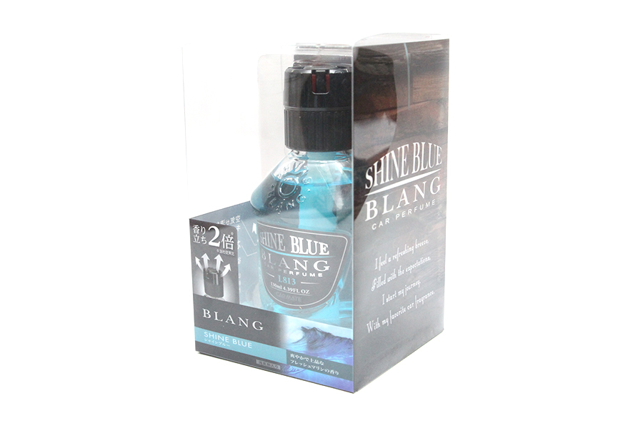 Dầu thơm Carmate BLANG Chai rượu L813 Shine Blue 130ML Lam lợt