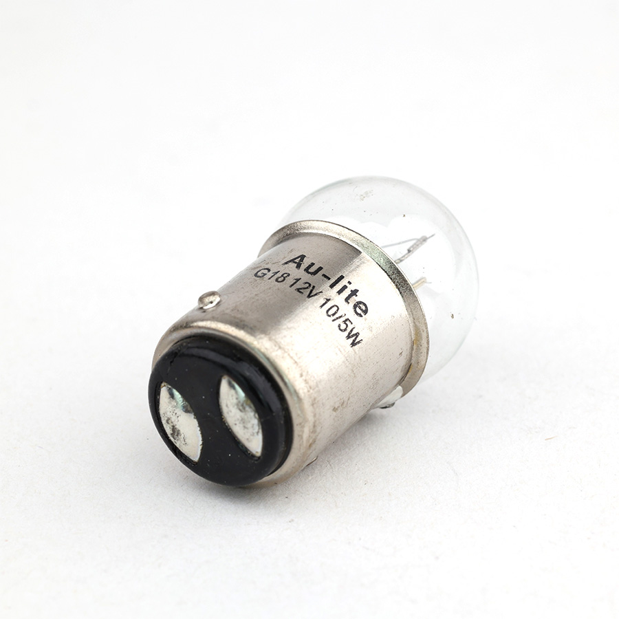 Bóng đèn xe XTEC 2 tim (chân cao thấp) G18-12V10/5W (BAY15D)
