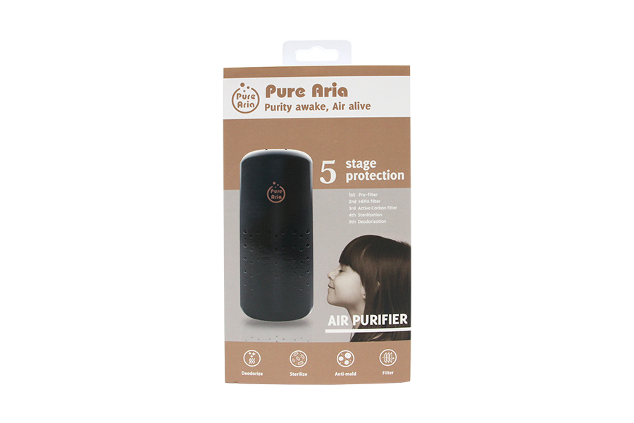 Lọc khí khử mùi AIR-Q Pure Aria Q58-1 Black