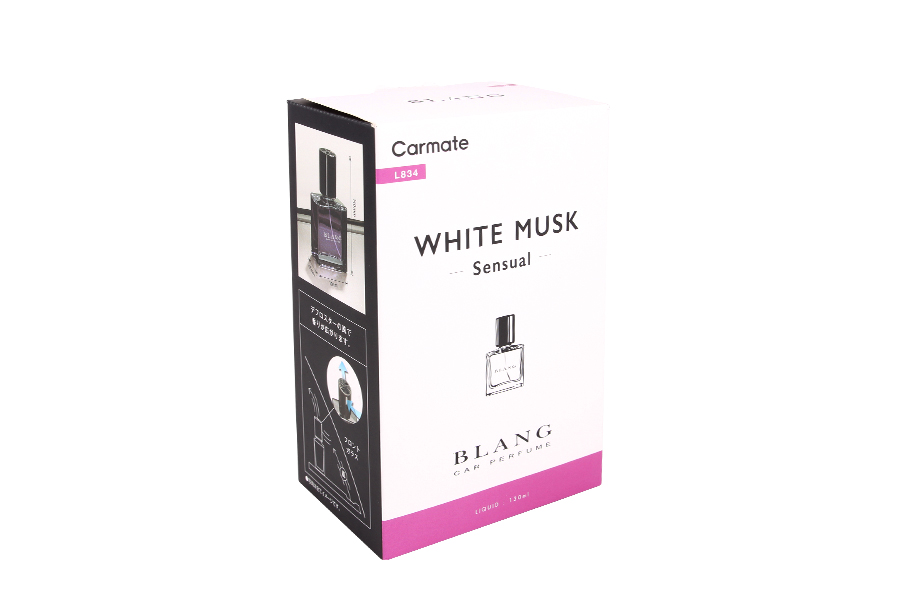 Dầu thơm Carmate BLANG LIQUID BC WHITE MUSK SENSUAL L834 130ML/ Hồng