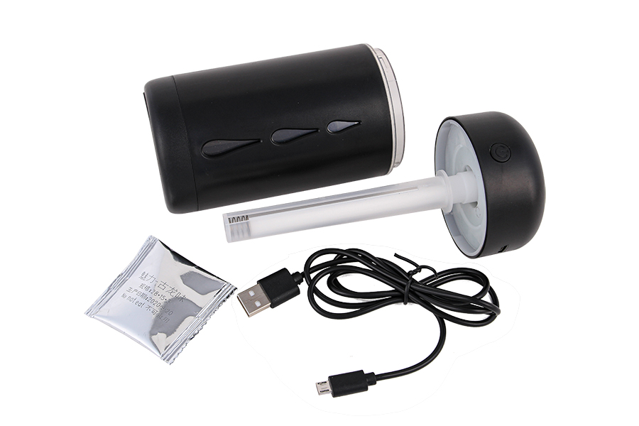 Máy phun sương 3 trong 1 (phun sương+sạt ĐT USB+Đèn lazer)/màu đen