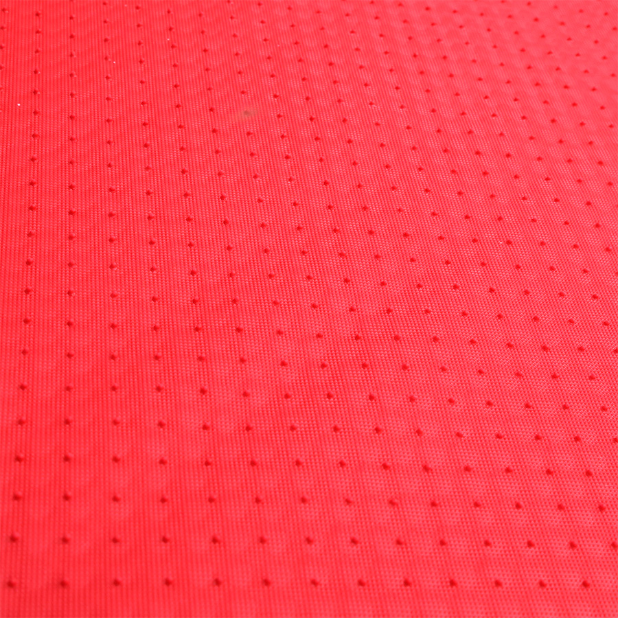 Thảm cuộn 3D hạt tròn HB008B đỏ Size 1.5M*0.6M