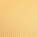 Thảm cuộn 3D hạt tròn HB008B vàng kem Size 1.5M*0.6M