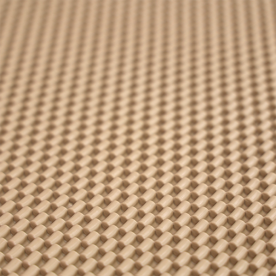 Lót sàn cuộn CIND 3D hạt nhỏ HB001 Kem Size 9M*1.2M