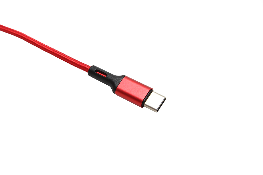 Bộ sạt ĐT 2 cổng + dây sạc 3 đầu C74 - 4.8A (Ip4 - Ip5 - micro USB - Type C) C74 đỏ