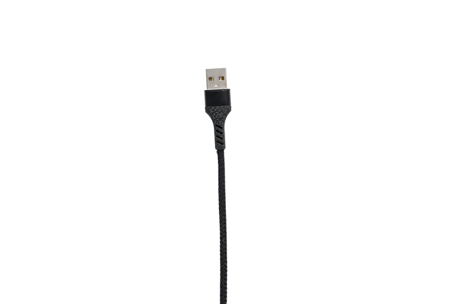 Dây sạc ĐT 3 đầu 120cm WF-724 (Ip4 - Ip5 -  Micro USB - Type C) WF-724 đen
