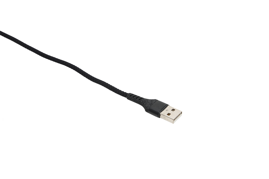 Dây sạc ĐT 3 đầu 120cm WF-724 (Ip4 - Ip5 -  Micro USB - Type C) WF-724 đen