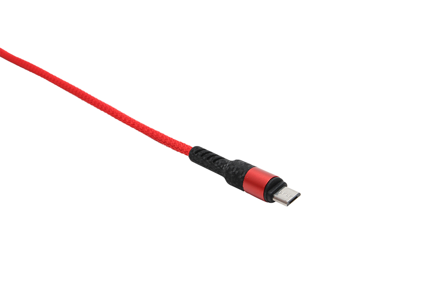 Dây sạc ĐT 3 đầu 120cm WF-724 (Ip4 - Ip5 -  Micro USB - Type C) WF-724 đỏ
