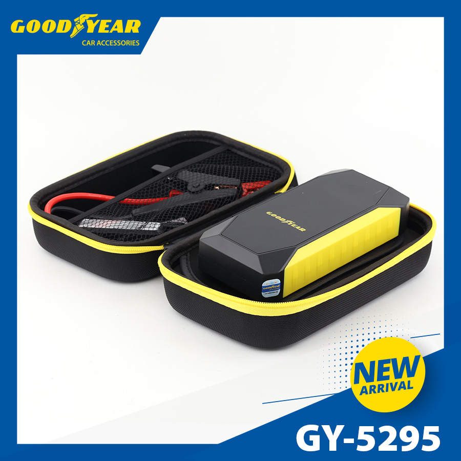 Bộ kích điện GOODYEAR GY-5295 12V 10000mAh - 500A - 37Wh - 2.5A mặt đồng hồ điện tử