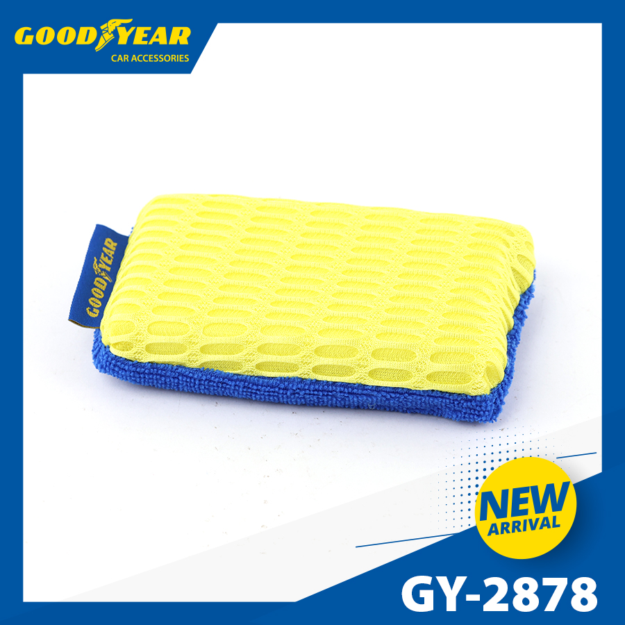 Bộ dụng cụ rửa xe 5 món GOODYEAR GY-2878 (chổi rửa mâm xe, khăn 40*40, muốt đánh bóng, găng tay, muốt rửa xe)