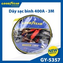 Dây sạc bình GOODYEAR GY-5357 400A-3n-12V-24W- dây đồng 9mm