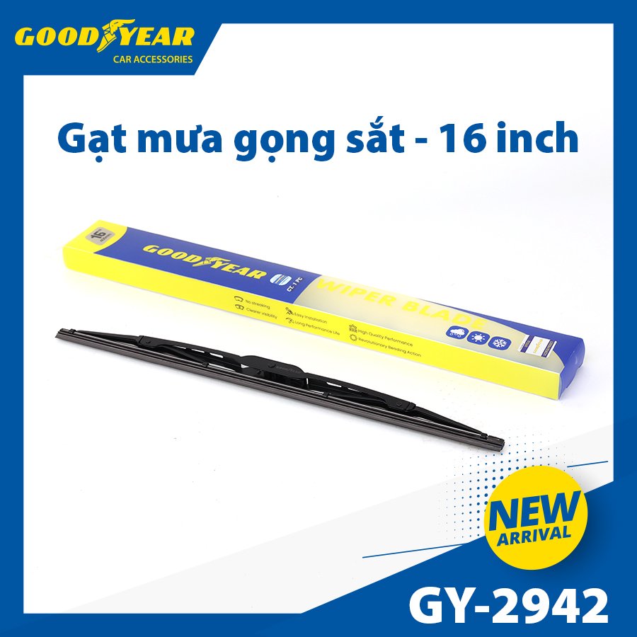 Gạt mưa gọng sắt GOODYEAR GY-2942 16"