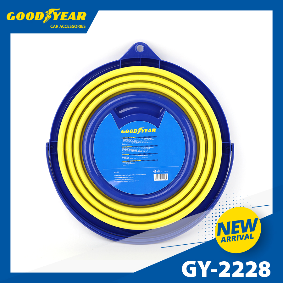 Xô đựng nước gấp gọn GOODYEAR GY-2228 10L (340*330*245/50mm)