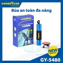 Búa thoát hiểm GOODYEAR GY-5480 (phá kính + cắt dây an toàn)