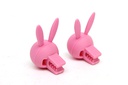 Sáp thơm Carmate ghim máy lạnh Carmate SAI ANGEL RABBIT AIR 2P (1SET/2PCS) PINK BERRY DSG121 4g hồng đậm