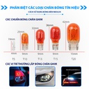 Bóng gim nhỏ T10 (W5W) TRẮNG 12V 5W  N501 Hiệu NEOLUX