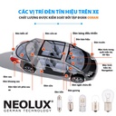 Bóng gim nhỏ T10 (W5W) TRẮNG 12V 5W  N501 Hiệu NEOLUX