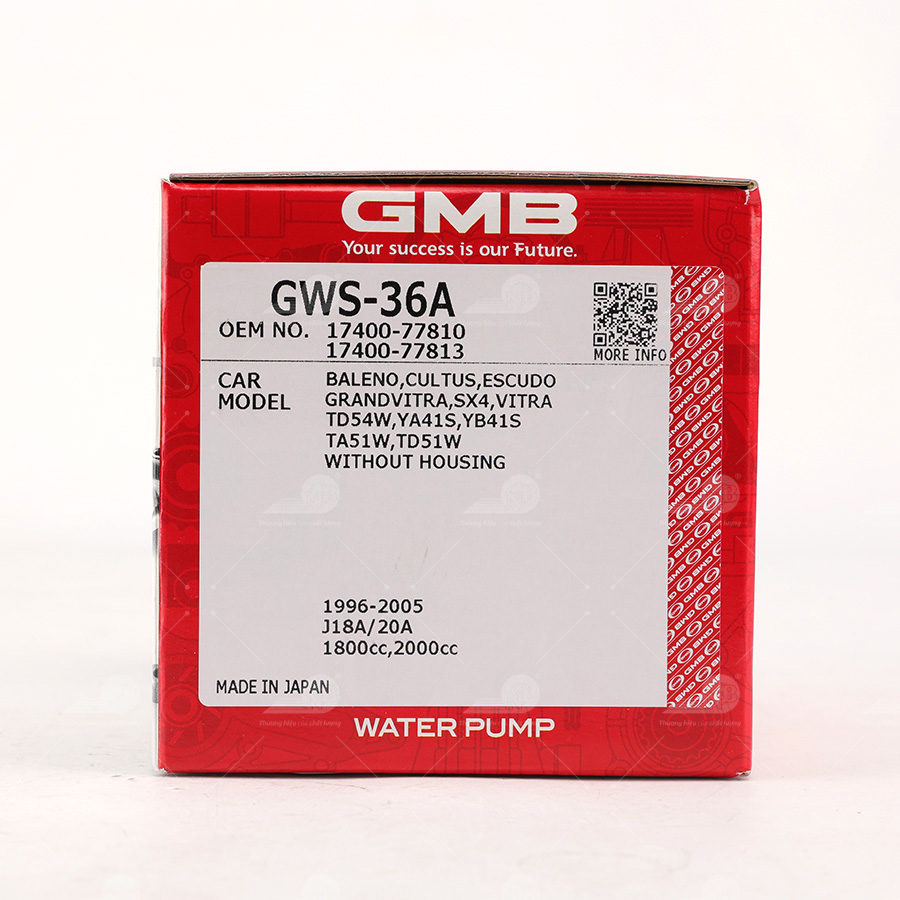 Bơm nước GMB GWS36A