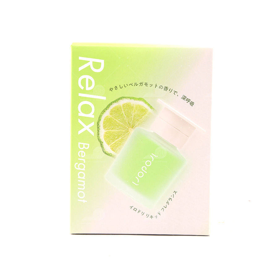 Dầu thơm IRODORI LIQUID FRAGRANCE RELAX BERGAMOT RELAX BERGAMOT L2091 80ml lá đậm