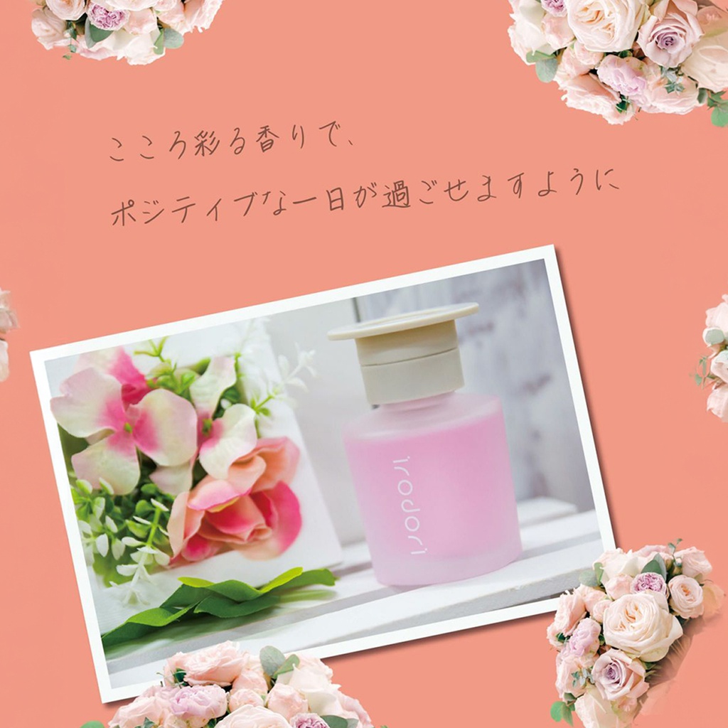 Dầu thơm IRODORI LIQUID FRAGRANCE LUCKY BOUQUET L2094 80ml hồng