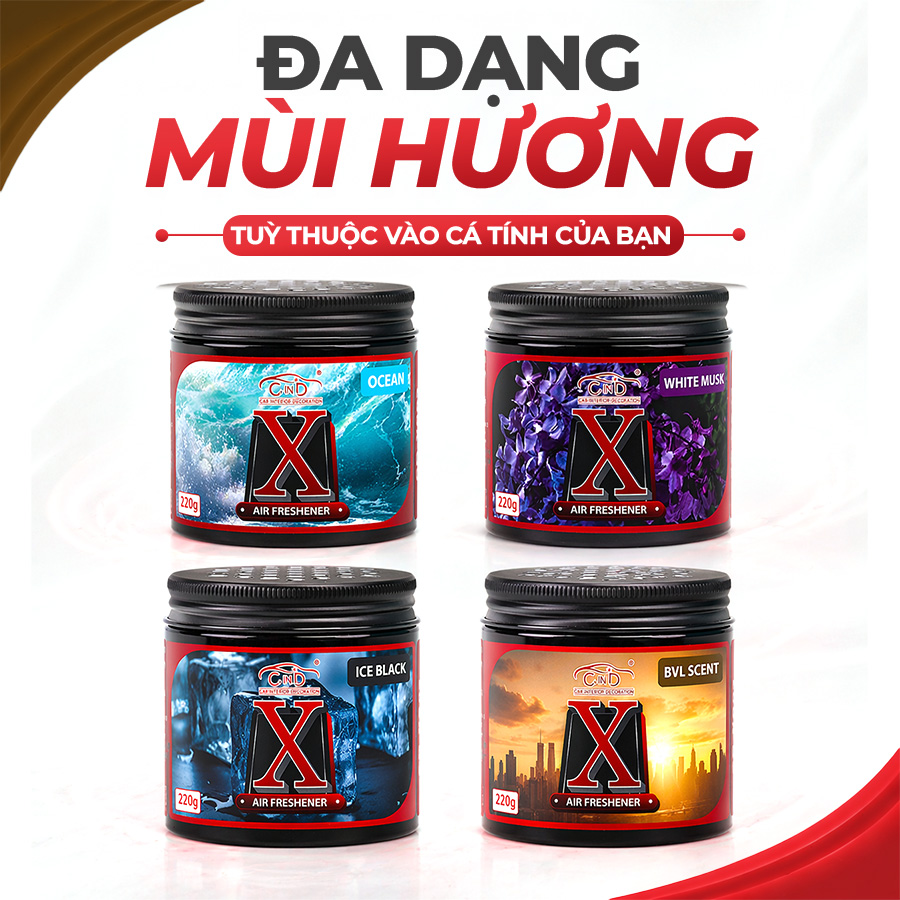 Sáp  thơm khử mùi X-GEL CIND CD-X003 BVL SCENT