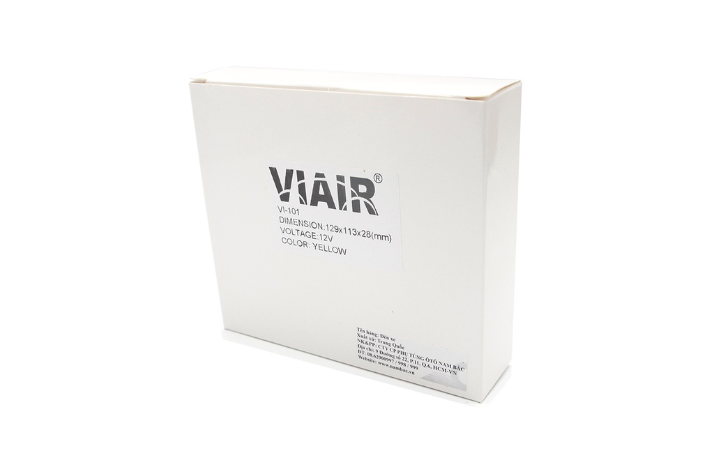 Đèn hông chữ nhật lớn VIAIR VI-101-12V vàng 115*100*25mm 2PCS/SET