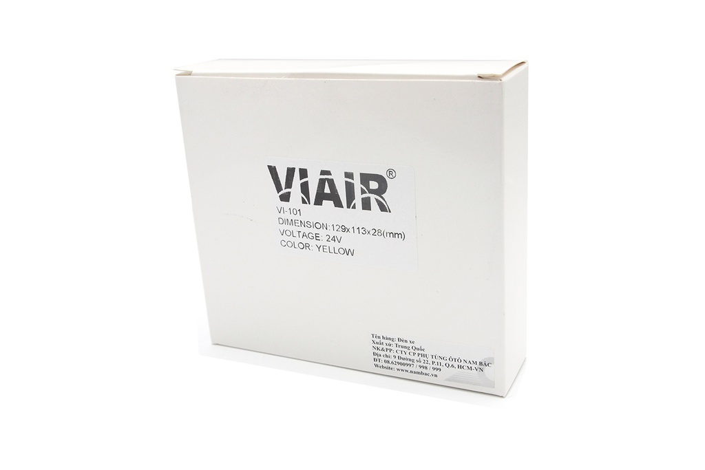 Đèn hông chữ nhật lớn VIAIR VI-101-24V vàng 115*100*25mm 2PCS/SET