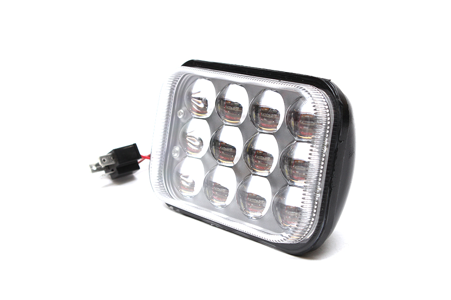 Đèn Led 4D VIAIR chữ nhật 12 bóng JMJ-3F36-4D trắng 12-30V 101*160