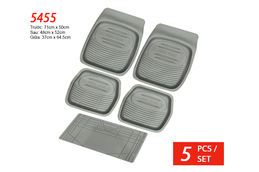 Lót sàn nhựa Packy Poda 5455 (xám) 5PCS/1SET