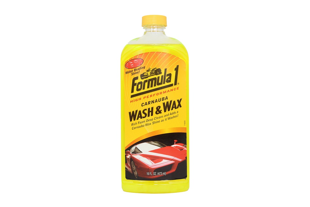 Nước rửa xe có chất đánh bóng Formula 1 ( Wash & wax ) 473ML #615016