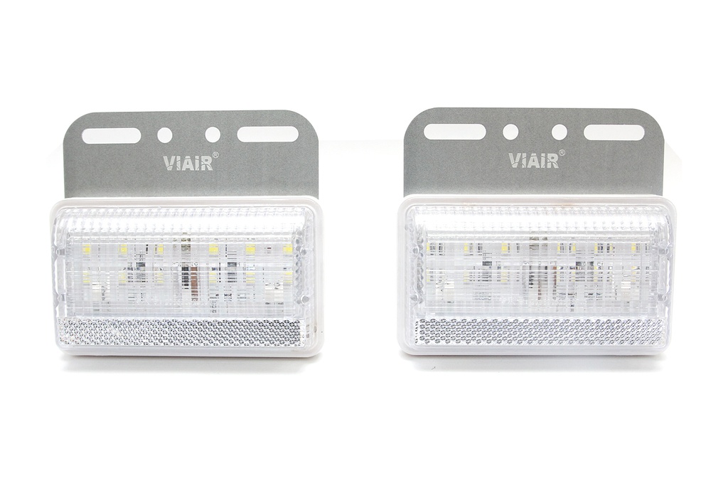 Đèn hông chữ nhật lớn VIAIR VI-101-12V trắng 115*100*25mm 2PCS/SET