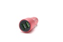Đầu sạc 2 cổng USB C75 (Sạc Nhanh - QC3.0) C75 màu đỏ