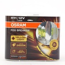 Bóng Halogen Phá Sương H11 12V 55W PGJ19-2 62211FBR-HCB Yellow Hiệu Osram