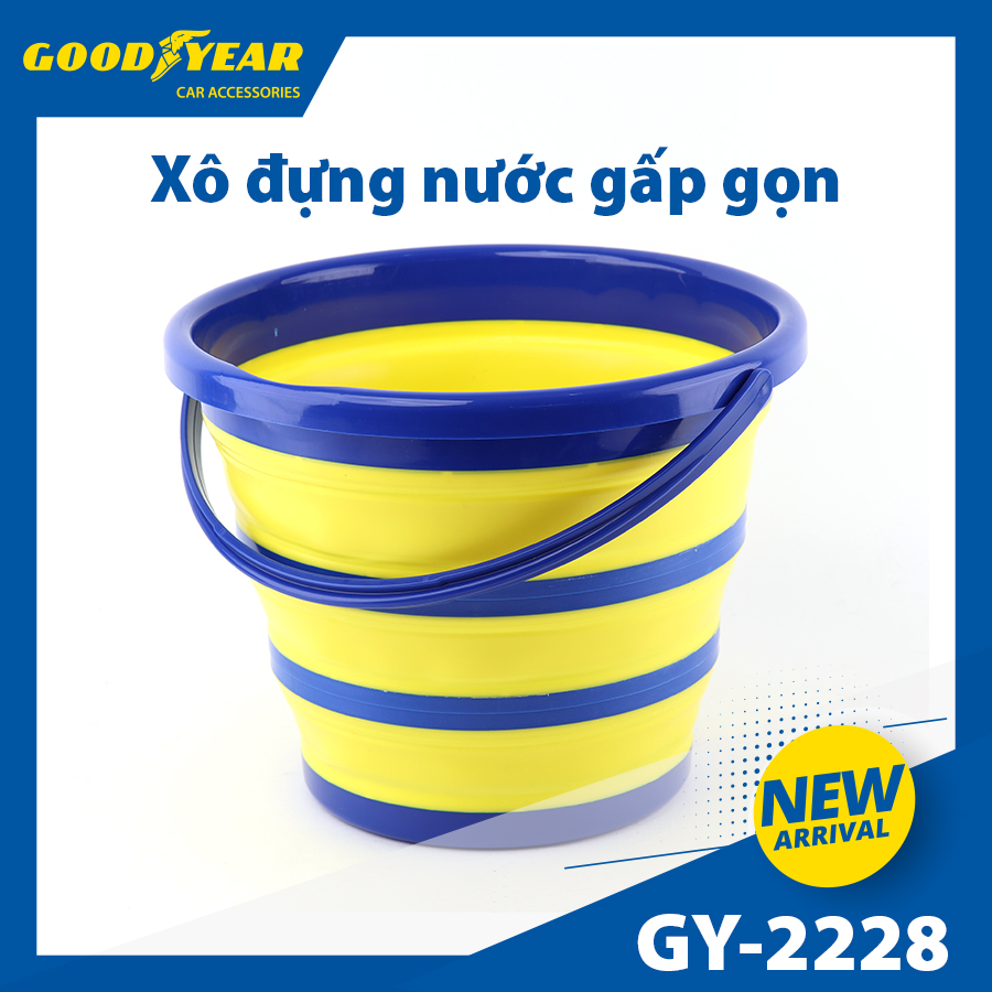 Xô đựng nước gấp gọn GOODYEAR GY-2228 10L (340*330*245/50mm)