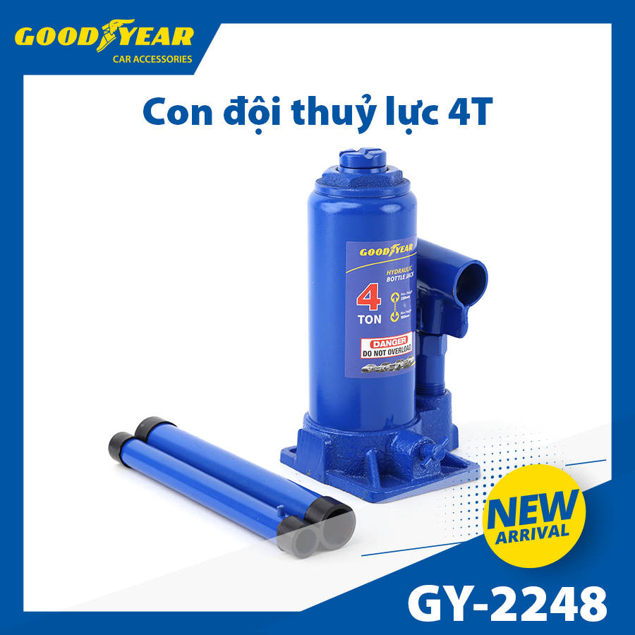 Con đội thủy lực đứng GOODYEAR GY-2248 4T cao 180mm-350mm 立頂