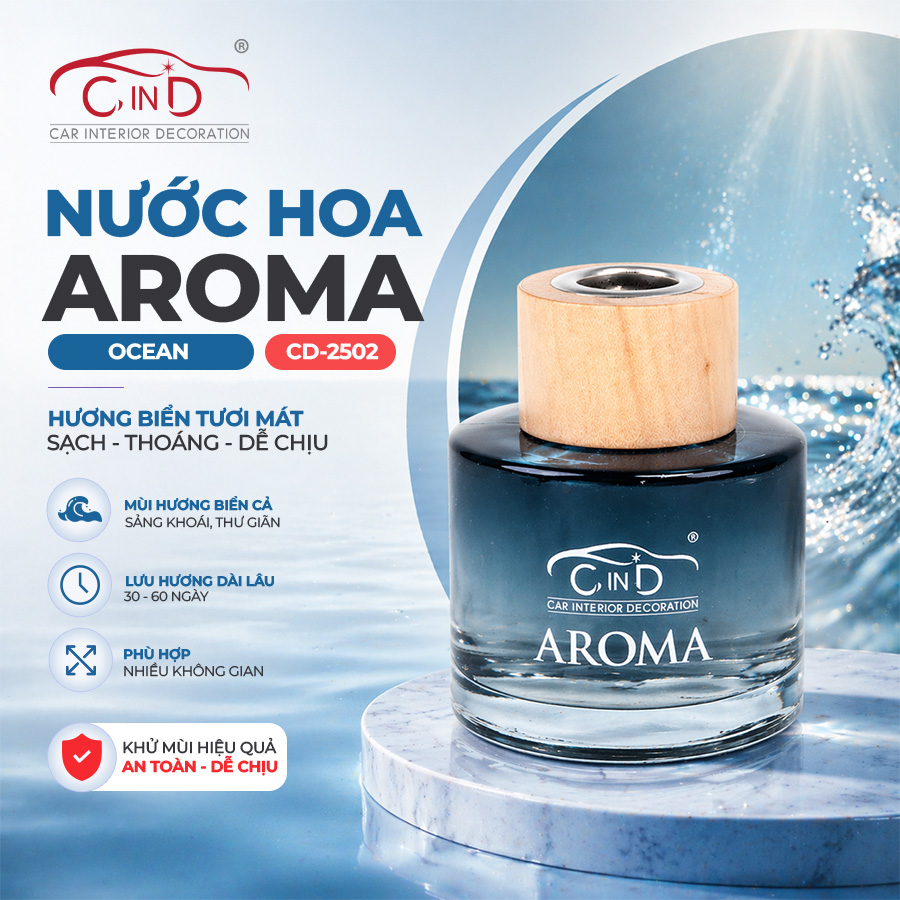 Dầu thơm khử mùi AROMA CIND CD-2502 OCEAN