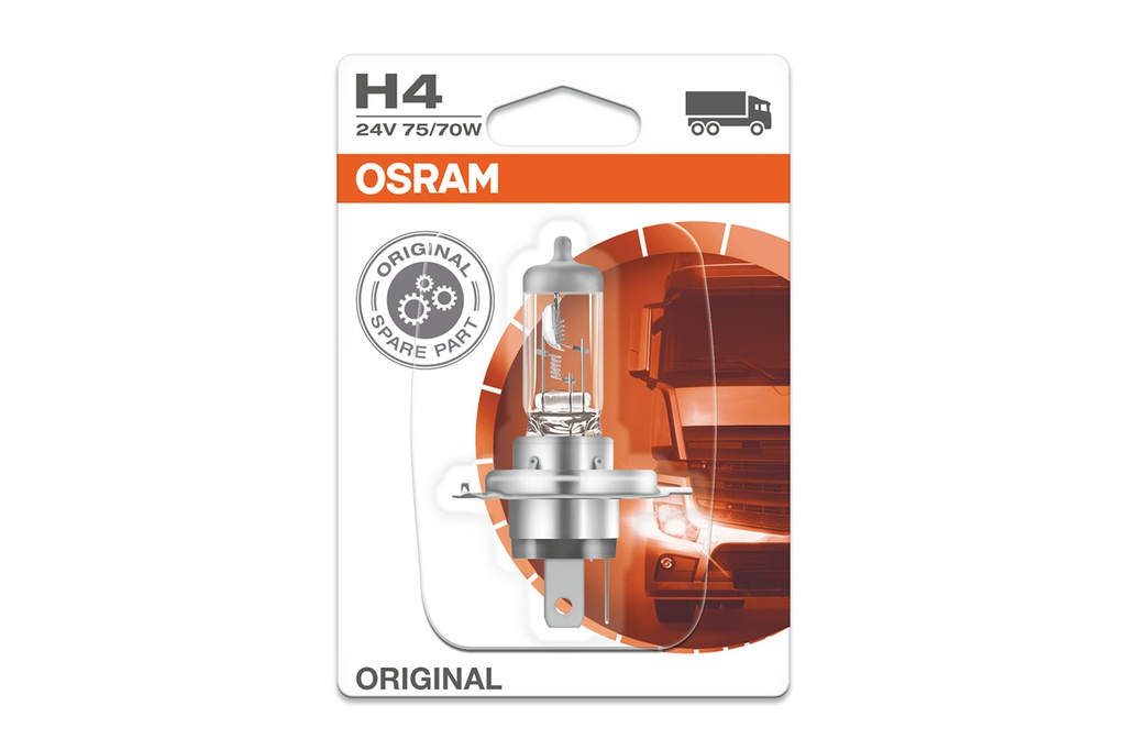 Bóng Halogen Original H4 24V 70W (P43T) 64196-01B Hiệu Osram