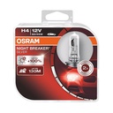 Bóng Halogen Tăng Sáng 100% Night Breaker Silver H4 12V 60/55W 64193NBS-HCB Hiệu Osram