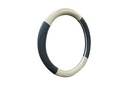 STEERING WHEEL COVER 1002 size M Beige/Black