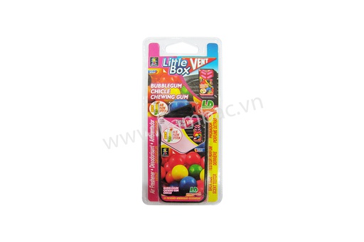 [HTMLLD010] Hộp thơm ghim máy lạnh (Little Box) - hương kẹo cao su (Bubble Gum) Hiệu L&D