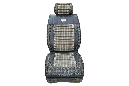 [LGBHBZ057D] Lót ghế bộ cao cấp (1 bộ / 3 cái) BZ-057 (0082) 黑色 đen