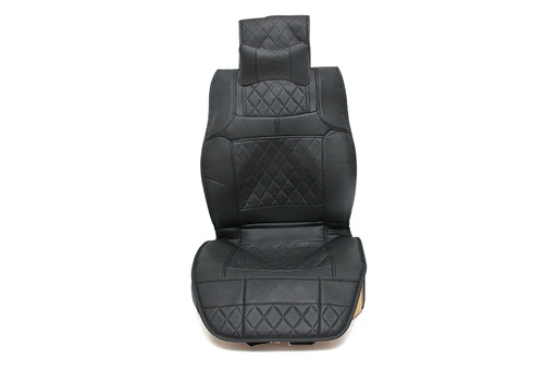 [LGSTS1301D] Lót ghế kiểu cao cấp LSG-1301 đen (1set/5pcs)