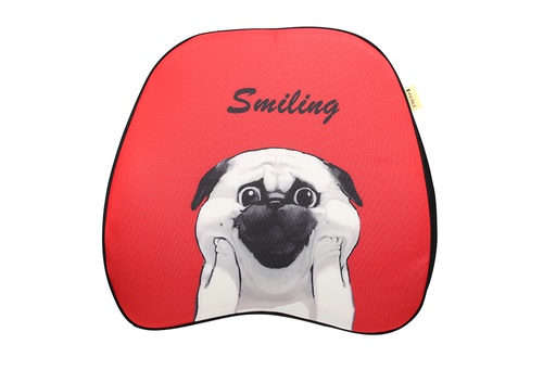 [TTFOLL9902CDO] Lót lưng cao cấp cỡ lớn con chó mặt cười Focus F-NOBLE #9902 đỏ