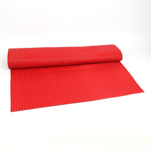 [TCHB007DO] Lót sàn cuộn CIND 3D hạt chữ nhật xéo HB007 đỏ Size 9M*1.2M
