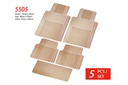 PLASTIC MAT PACKY PODA  5505-BEIGE  5PCS/1SET