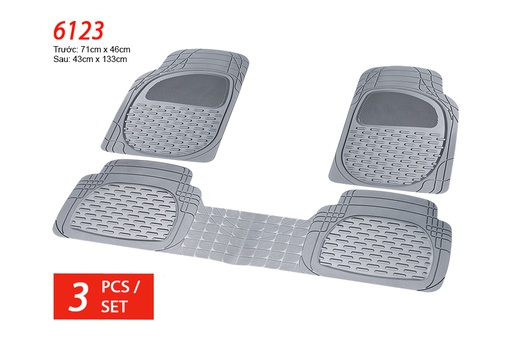 [TXPA6123X] Lót sàn nhựa Packy Poda 6123 (Xám) 3PCS/1SET