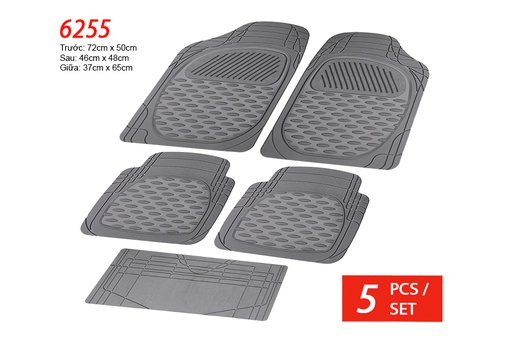 [TXPA6255X] Lót sàn nhựa Packy Poda 6255 (Xám) 5PCS/1SET