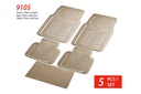 Lót sàn nhựa Packy Poda 9105 (kem) 5PCS/1SET