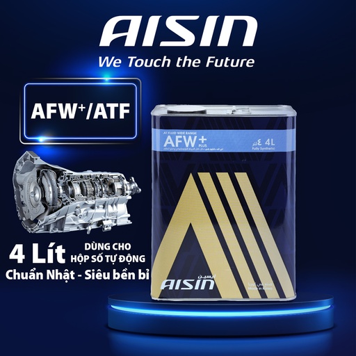 [9NAATFMT4S] Nhớt Hộp Số Tự Động Aisin AFW+ Multi  4 Lít ATFMT4S